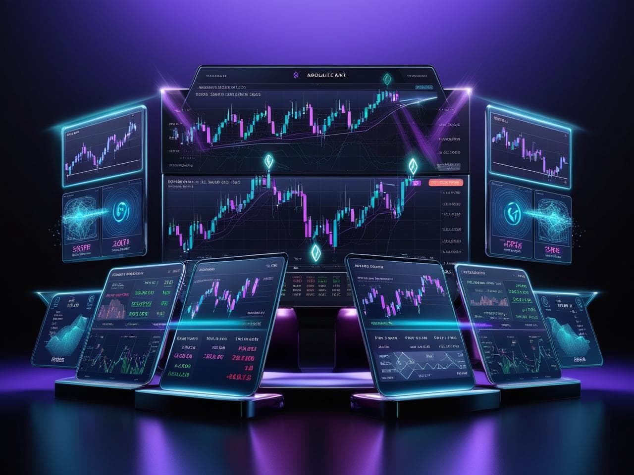 Real-time Live Trading Signals Visualization